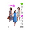 Burda Sewing Pattern 5810 Dress [Ladies Size 6-18] Level 1