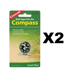 Coghlan's 8268 Pin-On Compass Set of 2