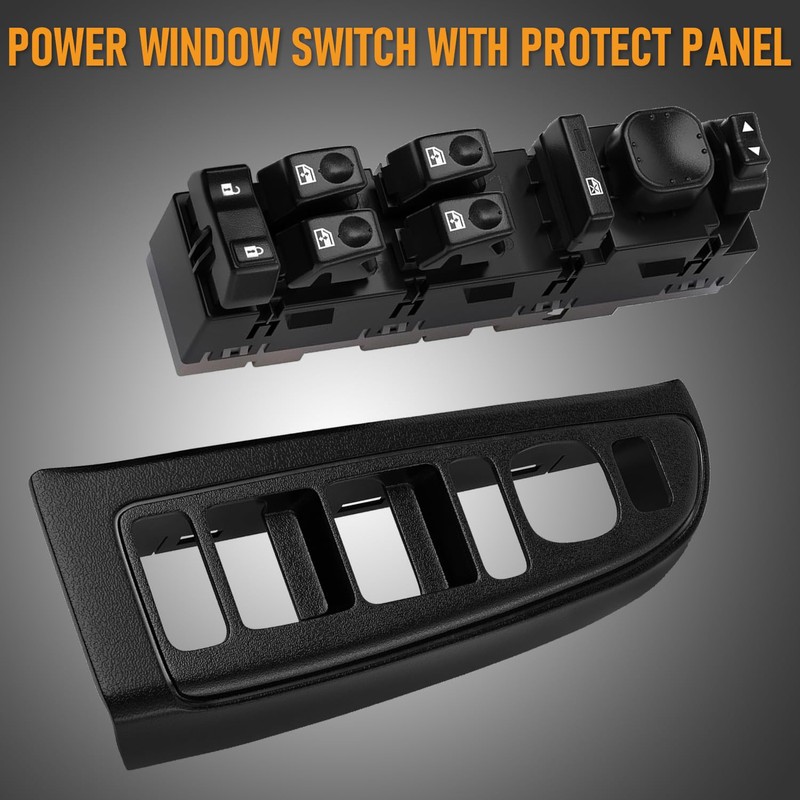 15883323 Front Driver Side Door Lock and Power Window Switch