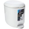 Addis 518503 Premium Deluxe Bathroom Pedal Bin with inner, 3.5