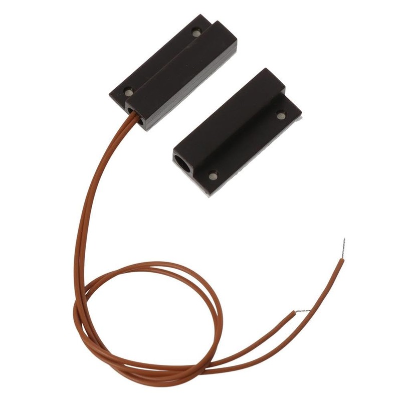 Fudeshe Magnetic Switch Brown Surface Mount Security Alarm Door Contacts