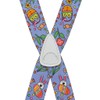 Suspender Store Novelty Easter Design Suspenders - 1.5-Inch Wide Elastic