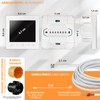 Mi-Heat M2 Room Thermostat WLAN White - Alexa Tuya Smart