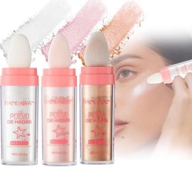 Fairy Dust Highlighting Powder - Full Body Pearlescent Glitter for Face and Eyes, Sparkling Party Holiday Body Glitter - Color: 3PCS