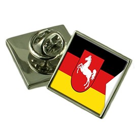 Lower Saxony Flag Lapel Pin Badge 18 mm Choose Gift Bag