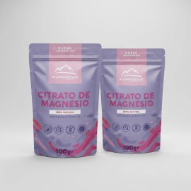Citrato Magnesio Bolsas 100g Wildmountain Natural