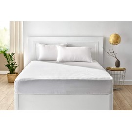 Pikolin Home - Fitted Mattress Cover Cutí, 90 x 190/200 cm, Bed 90, White