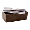 Chopla Industries 691516 Paper Towel Case, Wood-Style, Brown