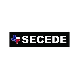fagraphix Texas Secede Sticker Self Adhesive Vinyl Decal Secession TX