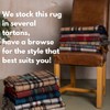 The Scotland Kilt Company Tartan Rug - 100% Wool Soft