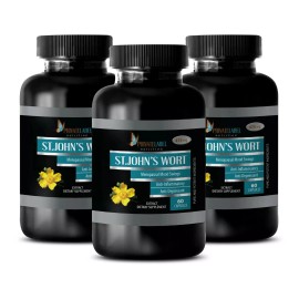 PRIVATE LABEL Metabolism support - ST. JOHN'S WORT EXTRACT - Fitness boost 3 Bottles 180 Capsu