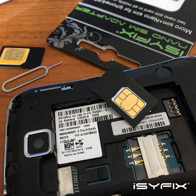 iSYFIX Sim Card Adapter Nano Micro - Standard 4 in