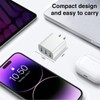 2 Pack USB Wall Charger, 2.4A Dual USB Port Cube