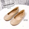 DREAM PAIRS Girl's Mary Jane Ballerina Flat Shoes Muy-Shine Gold