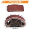 Forhandy Sanding Belts 75 x 533 mm, Pack of 15