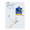 Kakudai 964-003 Versatile Low Tank Ball Tap with Auxiliary Water