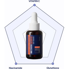 MOMMY CARE Orthotamin Vitamin C Ampoule 15ml – Korean Facial Ampoule with 150,000ppm of Pure Vitamin C for Dark Spot Reduction and Brightening
