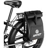 AMYET Bike Rear Pannier Bag Cycling Rear Rack Waterproof Storage