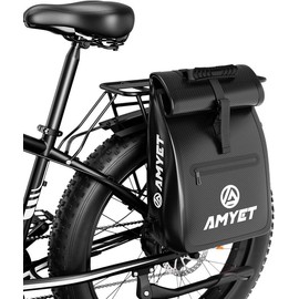 AMYET Bike Rear Pannier Bag Cycling Rear Rack Waterproof Storage Bottle Luggage Bag