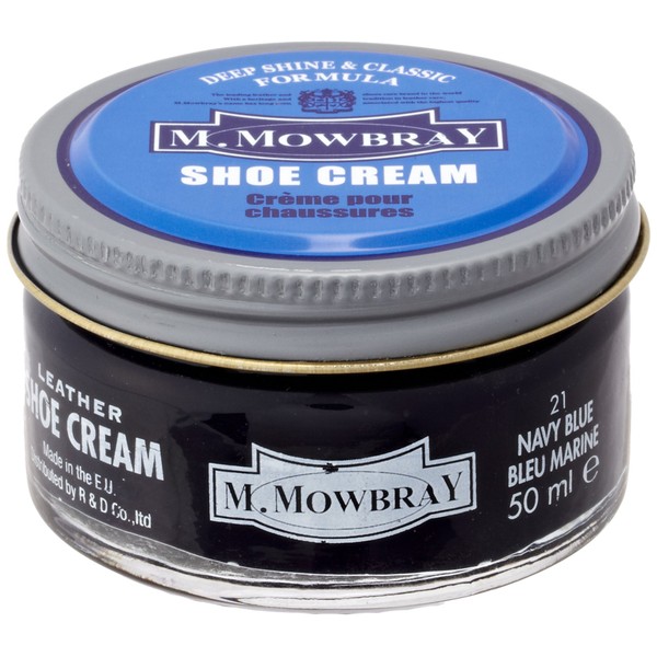 M.MOWBRAY 20241 Shoe Cream Jar - blue -