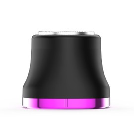 Risina Bikini Trimmer Replacement Facial Shaving Head - Stainless Steel, Detachable, Easy to Clean (Rose Black)