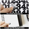 5 Sheets 1 Inch Black Number Stickers for Marking, Classifying,