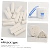 FOMIYES 1 Box Rolled Cotton Nose Plugs for Nose Dentists