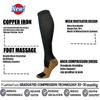 7 Pairs Medical Copper Compression Socks for Men & Women-Graduated