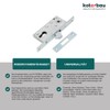 KOTARBAU® Hook Lock Sliding Gates Mortise Lock H-60 Sliding Door