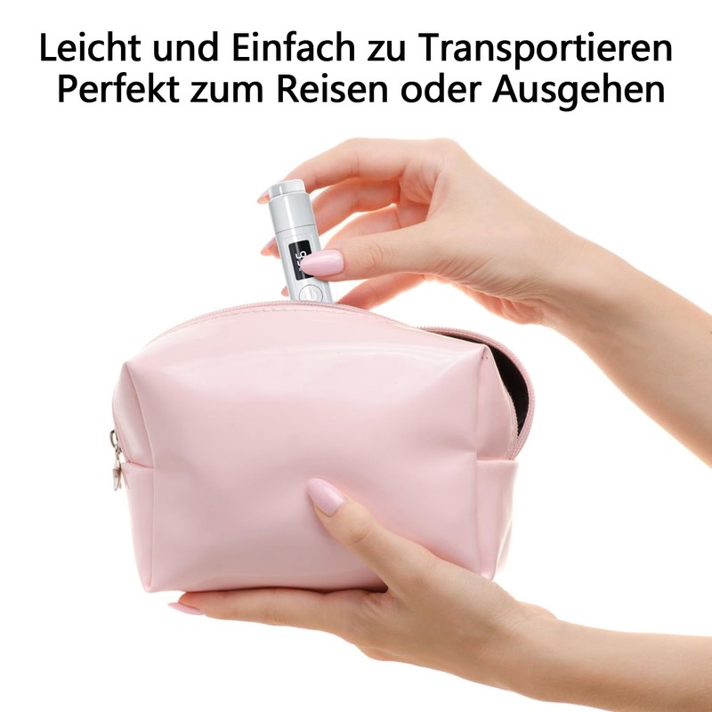 MUCOOS UV Mini Nagellampe für Nagelkleber, Nagellack, Nagelstempel - UV