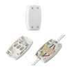 1 Pcs 3 Terminal Electrical Junction Box 13A 250V Flex