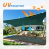 TANG Sun Shade Sail 16' x 19'10" Rectangle Green Sun
