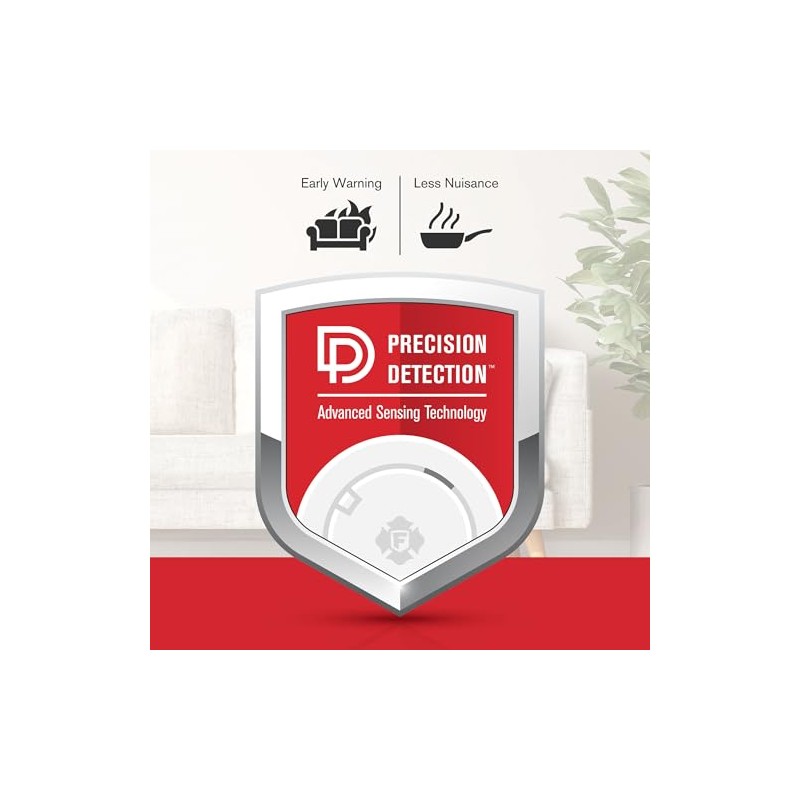First Alert Combination Smoke & Carbon Monoxide Alarm, Battery-Operated Detector