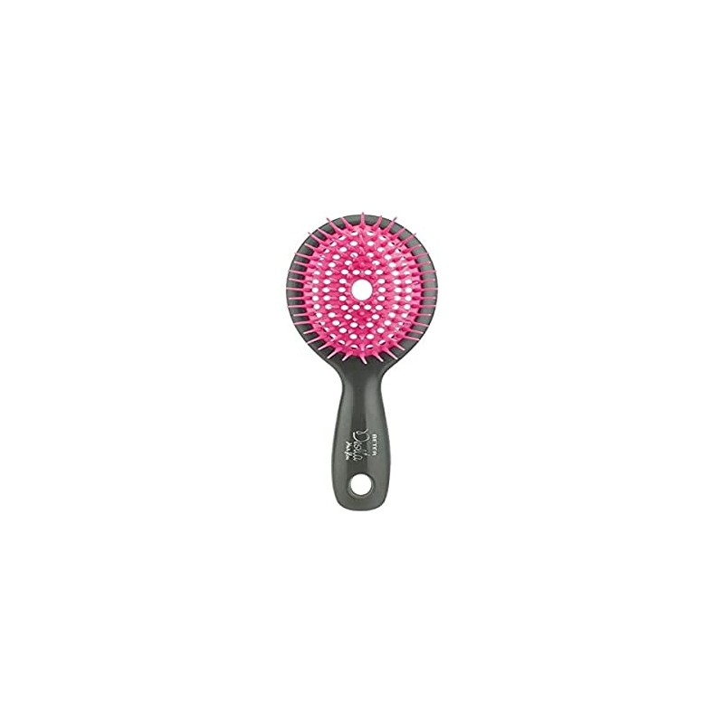 Deslía Hair Flow Cepillo Ovalado Pequeño Fucsia