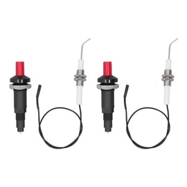 2 Sets Grill Stove Igniter Set Plastic Push Type Universal Threaded Grill Stove Spark Ignition for Kitchen Accessories