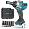 Cordless Impact Wrench 1/2 inch for Makita Battery 900FT-LBS with