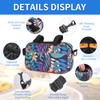 FAMJOALE Waterproof Bike Handlebar Bag, Large Capacity Bicycle Bags Cycling