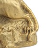 Brass Tiger Statue Ferocious Tiger Durable Brass Rustproof Durable Sturdy
