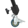 3 Packs Professional Swivel Caster Wheels Set for Photography Light