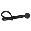 16 PCS Black Bungee Cords with Carabiner Clips,Easy Fix Bungee