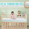 Sleepah 6" Crib & Toddler Bed Mattress Dual Sided (Firm