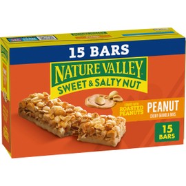Nature Valley Sweet & Salty Peanut Granola Bars, 15 ct, 18 oz