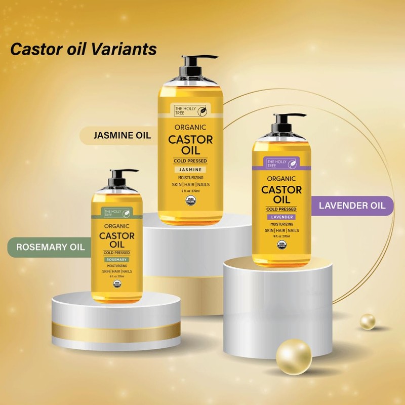 The Hollytree Organic Castor Oil