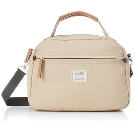 Anello Grande GHM0552 Boston Bag, Lightweight, 2-WAY/A5 Motte Beige, beige