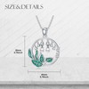 BETHZA Lily of the Valley Necklace 925 Sterling Silver Freshwater