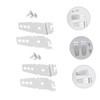 jojofuny 4pcs Dishwasher Stand Dishwasher Anchor Brackets Dishwasher Bracket Replacement