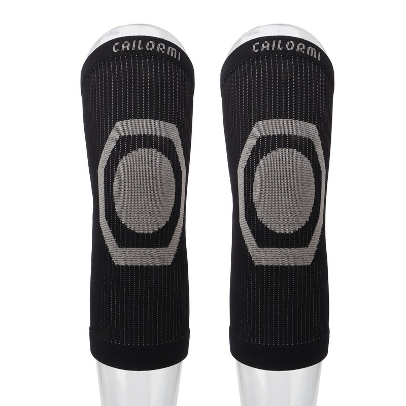 2pcs Graphene Knee Warmers Shock Absorption Resilience Soft Breathable Graphene