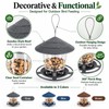 Hanging Bird Feeder for Wild Birds – Gazebo-Style Plastic Seed