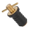 Marine Boat Brass T Handle Drain Plug Strong Structure Twist