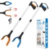 REWKCY 34" Grabber Reacher Tool, 2-Pack Foldable Reacher Grabber Pickup